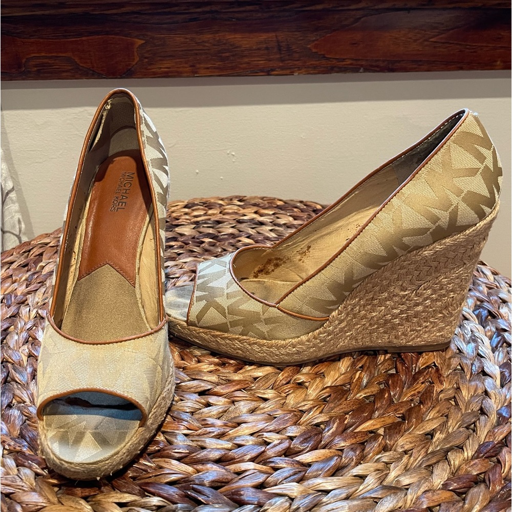 Michael Kors - size 11 wedge sandals